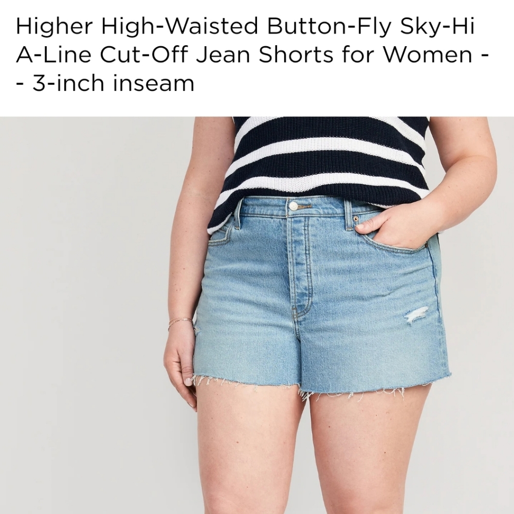 NWT Old Navy Jean Shorts
